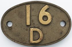 Shedplate 16D Mansfield 1935-October 1955, then Annesley February 1958-September 1963, finally