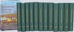 Industrial Railway Record, 12 fully bound volumes as shown with a quantity unbound.