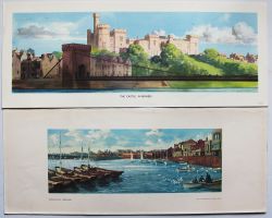 Carriage Prints, a loose pair comprising: The Castle, Inverness from the Scottish Series by F Donald