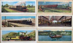 Hamilton Ellis loose Carriage prints, quantity 6, all in good to very good condition. (6 items)