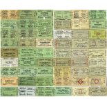 A small collection of approximately 85 British whole Edmondson Tickets to include 33 GWR examples
