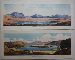 BR(Sc) Carriage Prints, a loose pair comprising: Torridon Hills, Wester Ross and Loch Morar,