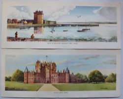 BR(Sc) Carriage Prints, a loose pair comprising: Castle of Broughty, Broughty Ferry, Angus and