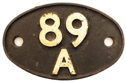Shedplate 89A Oswestry 1948 to January 1961, then Shrewsbury January 1961 to September 1963. The