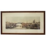 Carriage Print SUNDERLAND, Co. DURHAM by Edgar Holding RWS from the LNER Post War Series issued in