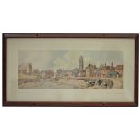 LNER carriage Print BOSTON, LINCOLNSHIRE by Freda Marston R.O.I., R.I. from the LNER Post-War