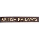 BR(W) Double Royal poster heading BRITISH RAILWAYS ex Exeter St Davids. In very good condition