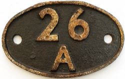 Shedplate 26A Newton Heath 1935-September 1963, then recoded 9D with closure to steam in February
