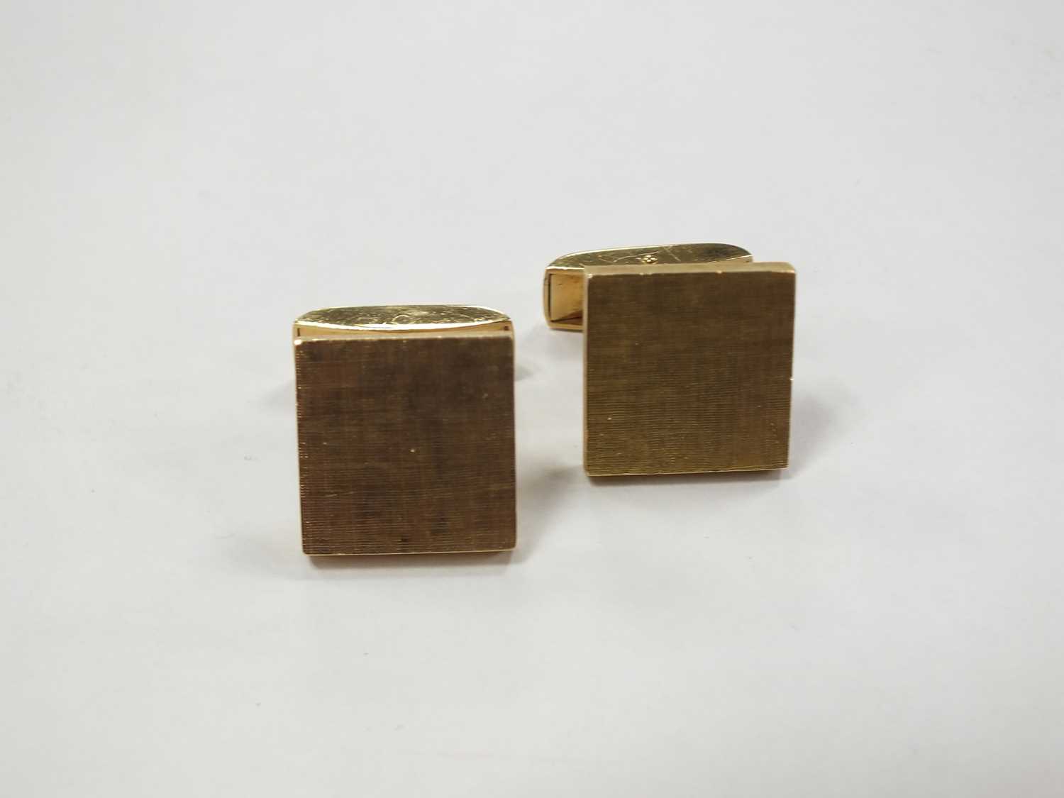 A pair of 18ct gold Georg Jensen cufflinks - Image 3 of 6