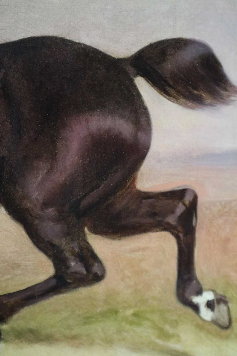 Thomas Woodward (English, 1801-1852), Runaway Hunter, oil, 51 x 61cm - Image 5 of 6