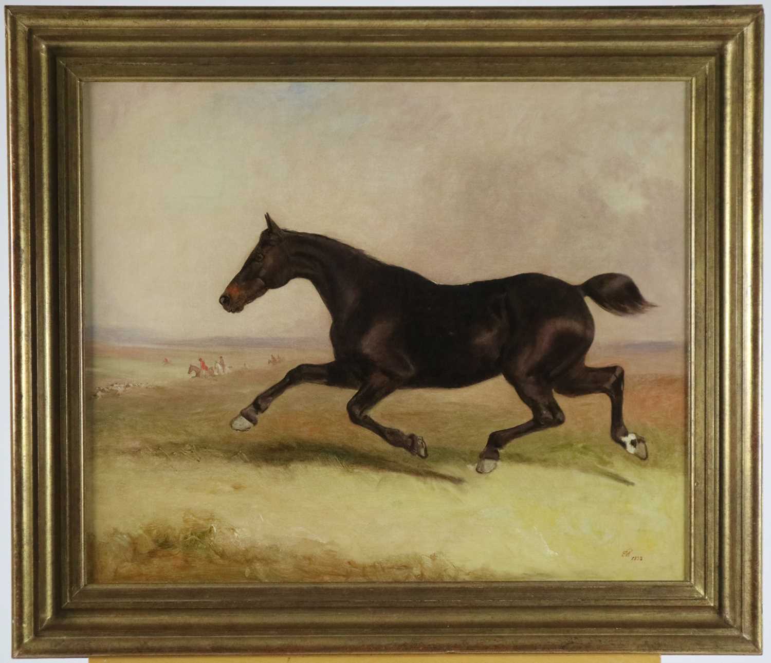 Thomas Woodward (English, 1801-1852), Runaway Hunter, oil, 51 x 61cm - Image 2 of 6