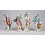 Set of French porcelain 'Four Seasons' figures
