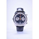 Heuer: A gentleman's stainless steel Carrera chronograph watch