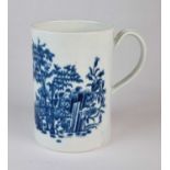 Worcester 'Plantation' mug, circa 1765