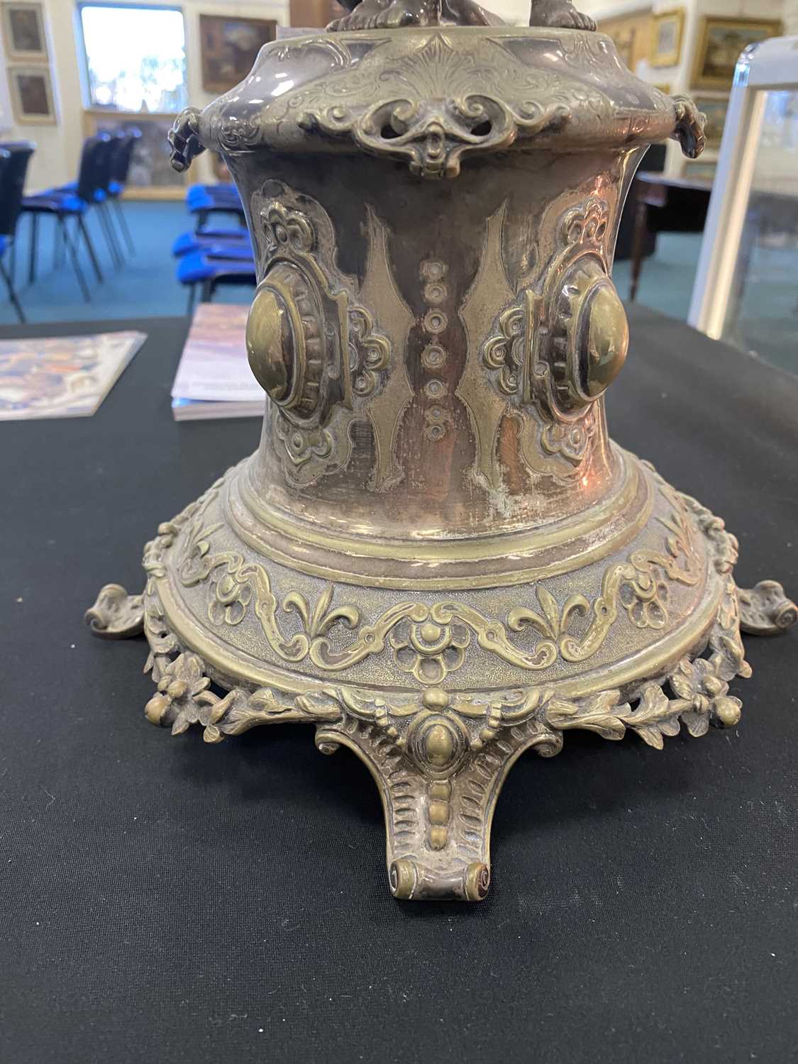 A 19th century silver plated table centrepiece - Image 4 of 7