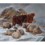 Charles Jones (British 1836 - 1902) Winter Pastures