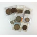 A collection of coinage