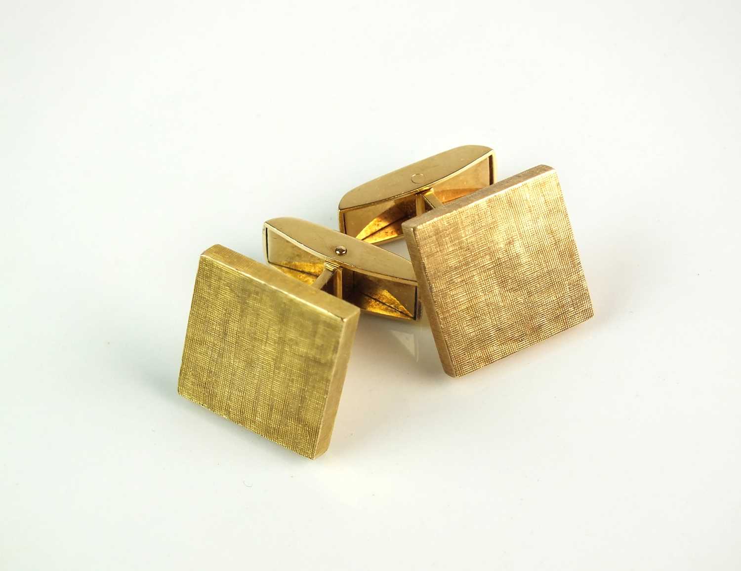 A pair of 18ct gold Georg Jensen cufflinks - Image 6 of 6