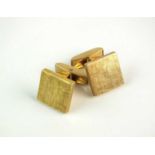 A pair of 18ct gold Georg Jensen cufflinks