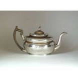 A George III Irish silver teapot