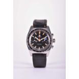Tissot: A gentleman's stainless steel Seastar chronograph wristwatch