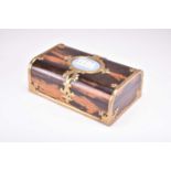 A gilt brass and Jasperware cameo mounted coromandel stationary box
