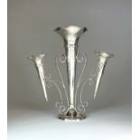 A George V silver epergne