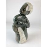 Munyaradzi Fombe (Zimbabwe b.1978) Female Sculpture