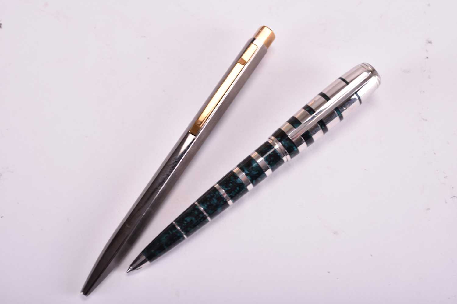 Two Mont Blanc ballpoint pens