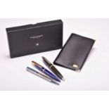 Three Alfred Dunhill ballpoint pens