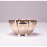 An early Victorian silver bowl