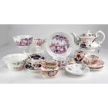 A collection of Hilditch porcelain, early 19th century