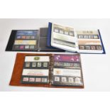 Great Britain Presentation Packs in albums