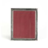 A silver mounted rectangular frame