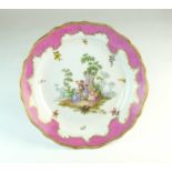 A large Meissen dish