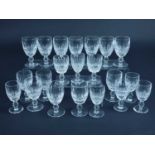 A collection of Waterford Crystal Colleen drinking glasses