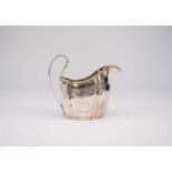 A George III Irish silver milk jug