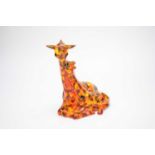 Anita Harris model of two giraffes