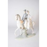 Lladro 'Andalucians Group' equestrian figure