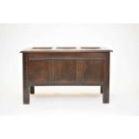 A 17th/18th century oak coffer