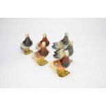 Six Beswick models of pigeons