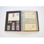 Germany Third Reich collection of stamps, cards, covers etc. in brown