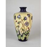 Large Moorcroft 'Ashwood Hepatica' Trial vase