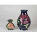 Two Moorcroft vases