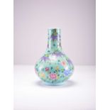 A Chinese Dayazhai porcelain bottle vase