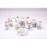 A collection of Chinese famille rose export porcelain