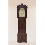 A Victorian mahogany, 8-day, longcase clock