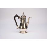 A George III silver coffee pot