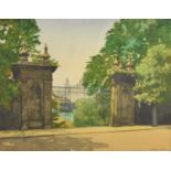 William Dacre Adams (1864-1951) Gates of Trinity College