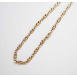 A 9ct gold chain necklace